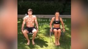 Anna i Robert Lewandowscy podjęli wyzwanie Ice Bucket Challenge
