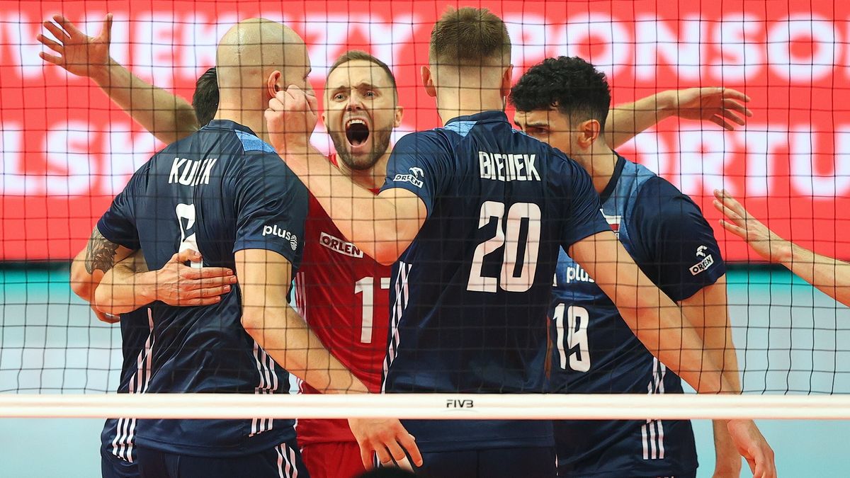 PAP / Łukasz Gągulski / Na zdjęciu: siatkarze reprezentacji Polski