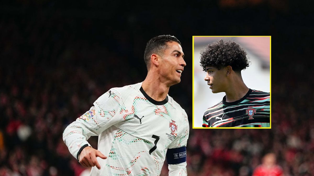   / Ulrik Pedersen/NurPhoto via Getty Images i Jurij Kodrun/Getty Images / Na zdjęciu: Cristiano Ronaldo i jego syn Cristiano Ronaldo Junior