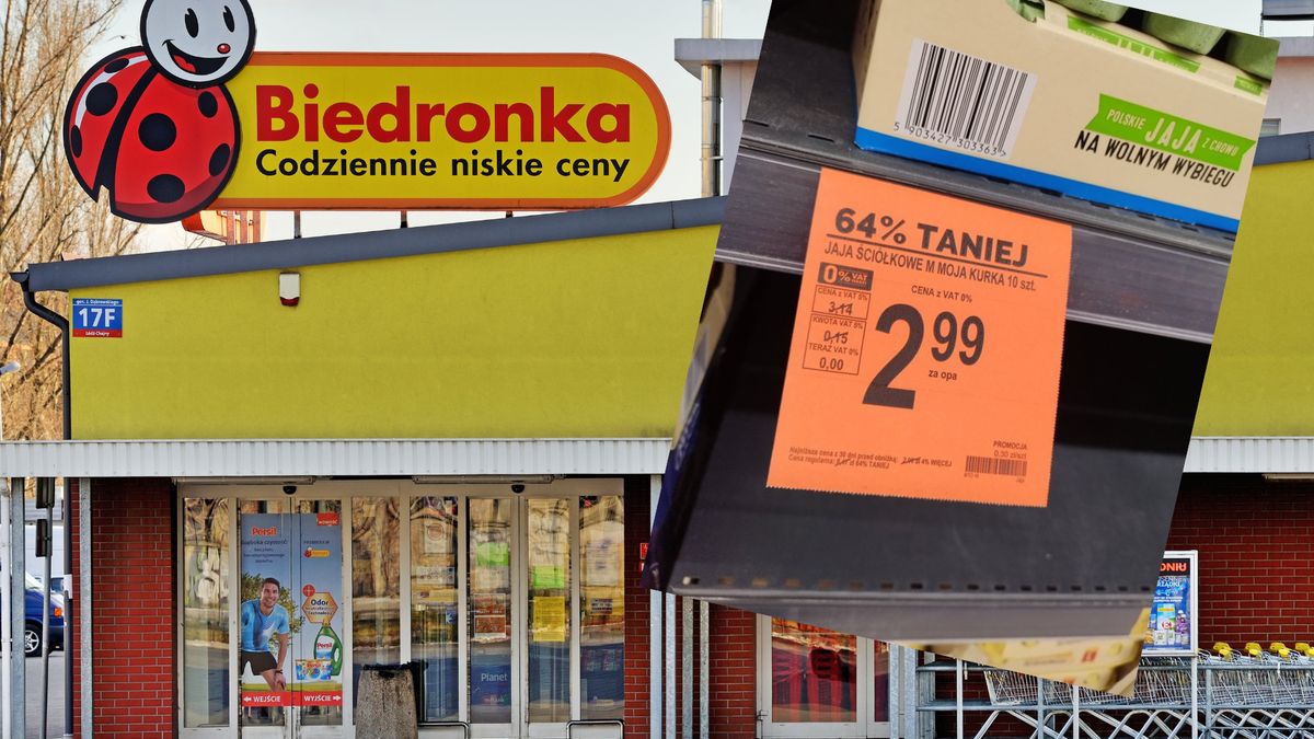 Ceny jajek w Biedronce poniżej opłacalności?