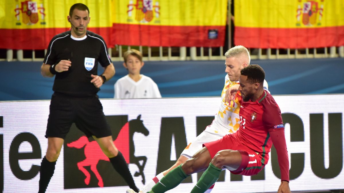Finał ME w futsalu 2018: mecz Portugalia - Hiszpania