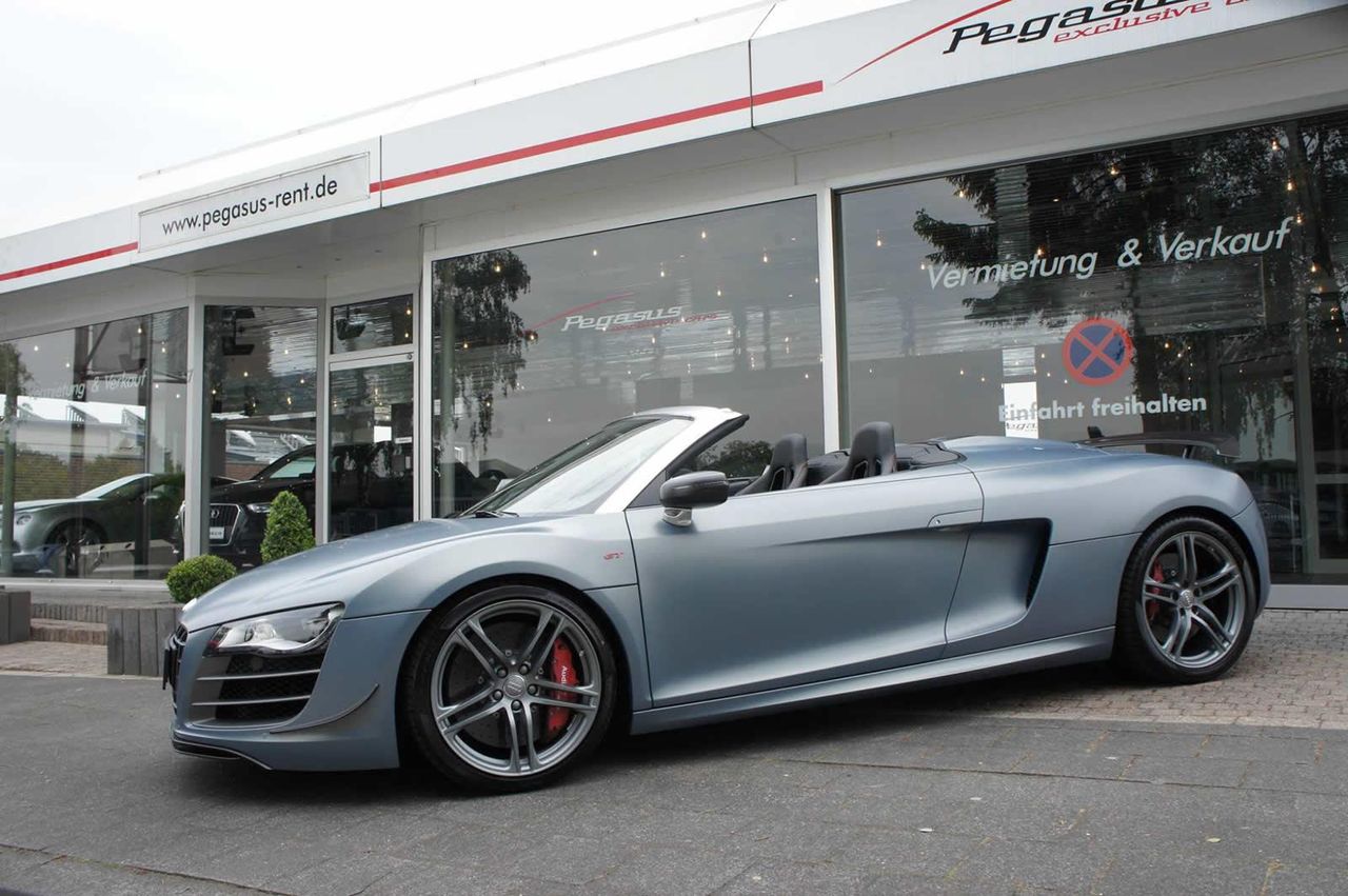 Dilerowi ukradziono Audi R8 GT Spyder