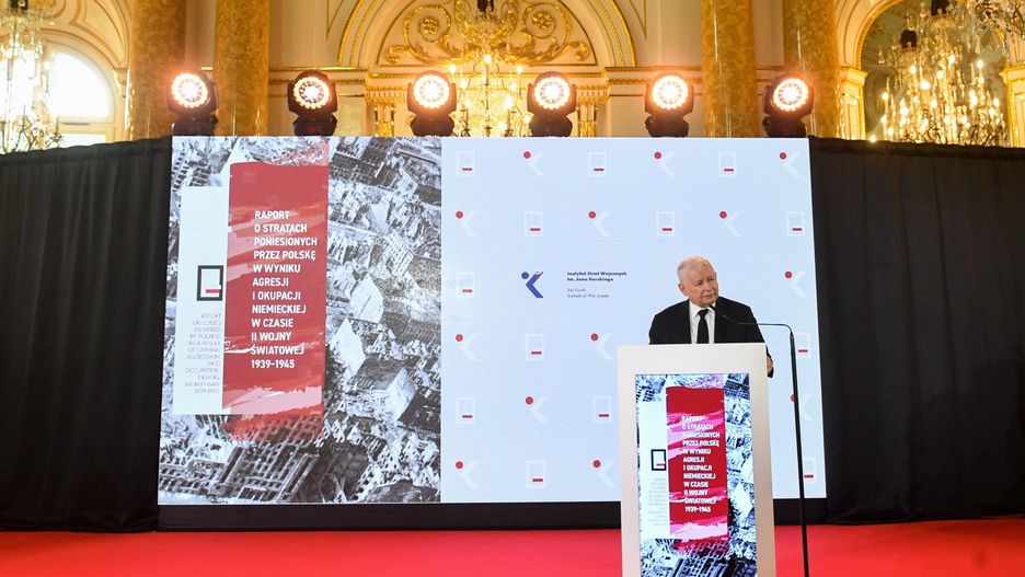 Kaczyński podał kwotę reparacji. "Ponad 6 bilionów"