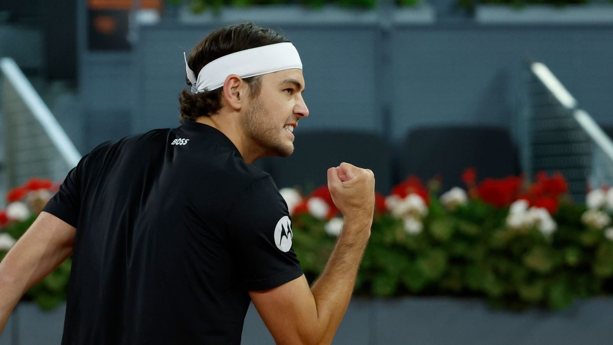 PAP/EPA / Juanjo Martin / Na zdjęciu: Taylor Fritz