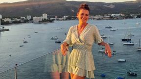 Agnieszka Radwańska w nietypowej roli. Chwyciła za tarczki i zrobiła to perfekcyjnie