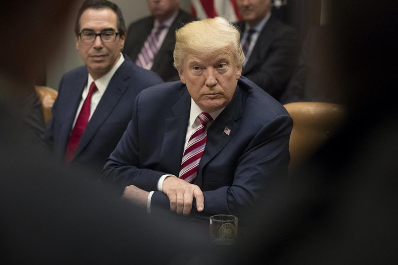 Steve Mnuchin i Donald Trump