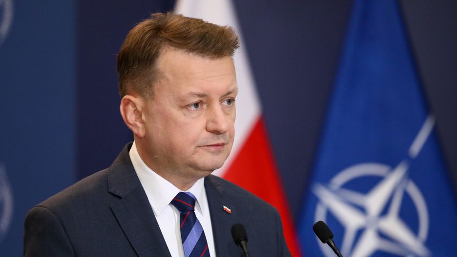 Mariusz B�aszczak
Tomasz Gzell
agresja Rosji, atak Rosji na Ukrain�, briefing prasowy, Ministerstwo Obrony Narodowej, ministrowie obrony, MON, obiekt, polityk, polityka, polska przestrze� powietrzna, pomoc wojskowa, spotkanie, Ukrainie, wideokonferencja, Wojna na Ukrainie, wojna w Ukrainie, wsparcie, wspieranie, wtargni�cie