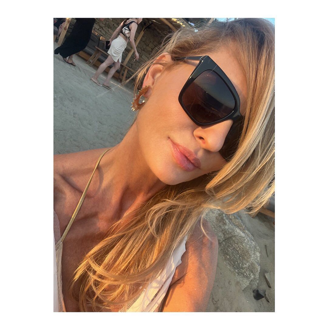 Aneta Kręglicka na Mykonos
