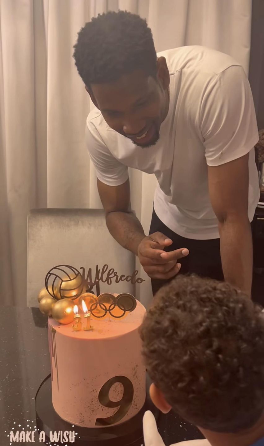 Wzruszające, jak rodzina i sąsiedzi powitali Wilfredo Leona