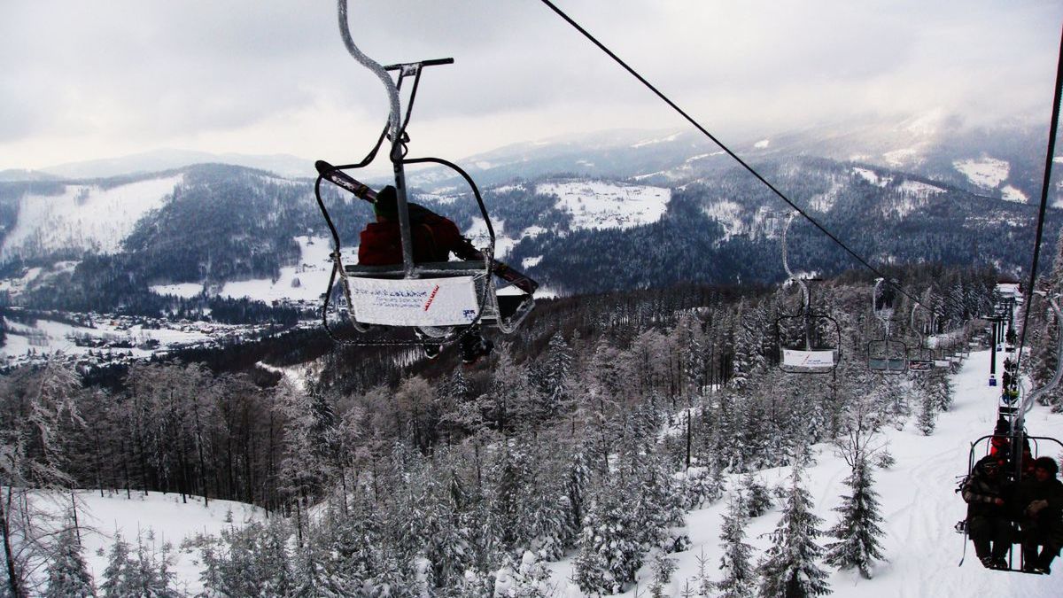 Narciarz z Czech rozczarowany Szczyrkiem