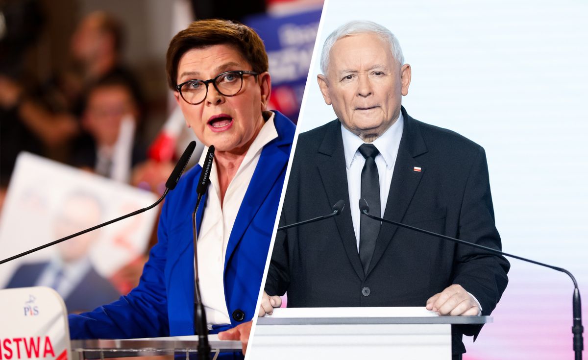 Beata Szydło, jarosław kaczyńki, pis, sondaż Szydło nie straci stanowiska? Kaczyński może być zaskoczony