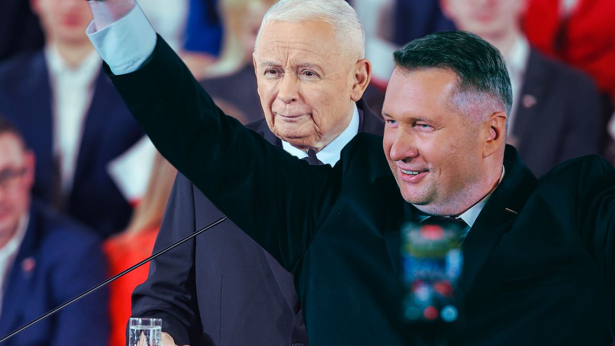 Jarosław Kaczyński i Przemysław Czarnek
