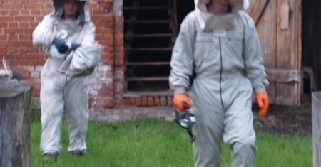 Rolnik pożądlony przez szerszenie. Liczyła się każda sekunda