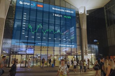 GPW na ekranach DOOH