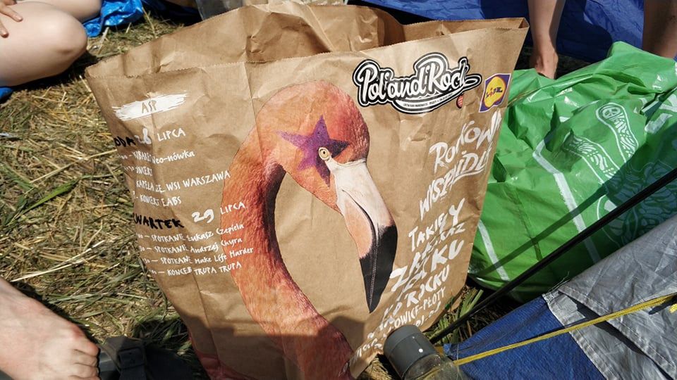 W Lidlu na Pol&Rock Festiwal torby mają line-up wydarzenia.