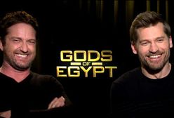 ''Bogowie Egiptu'': Anna Wendzikowska żartuje z gwiazdami filmu