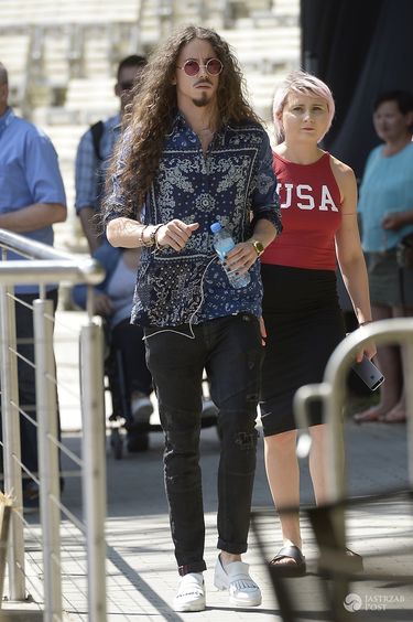 Michał Szpak na festiwalu Opole 2016 (fot. AKPA)