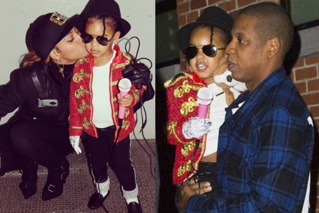 Beyonce i Jay-Z przebrali córkę... za MICHAELA JACKSONA! (FOTO)