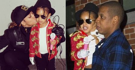 Beyonce i Jay-Z przebrali córkę... za MICHAELA JACKSONA! (FOTO)