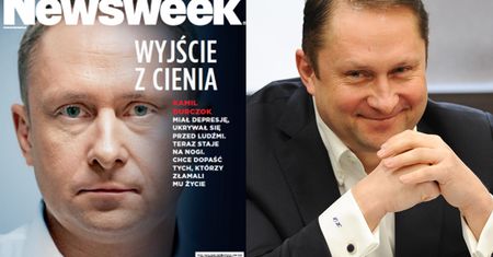 Kamil Durczok "wychodzi z cienia" na okładce "Newsweeka". Wraca do mediów?