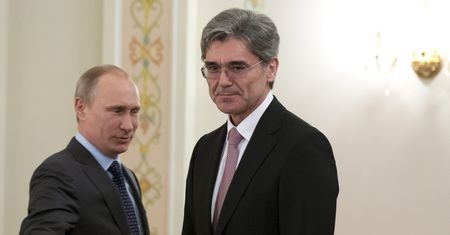 Sankcje wobec Rosji. Mimo kryzysu ukraińskiego szef Siemensa spotkał się z Putinem
