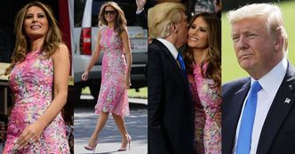 Donald i Melania w stylizacji za 10 tysięcy złotych na spotkaniu z wyborcami w Ohio (ZDJĘCIA)