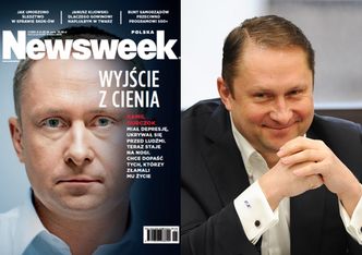 Kamil Durczok "wychodzi z cienia" na okładce "Newsweeka". Wraca do mediów?