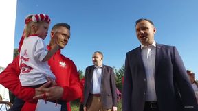 Sąsiad z tortem. Jak Andrzej Duda gościł piłkarzy