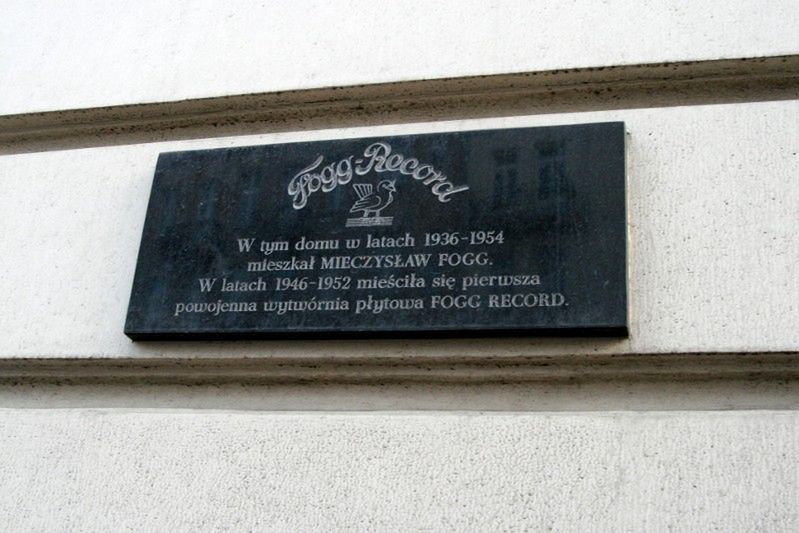 Czy wiecie, gdzie mieszkał i pracował Mieczysław Fogg?