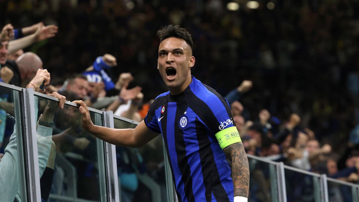 PAP/EPA / MATTEO BAZZI / Na zdjęciu: Lautaro Martinez