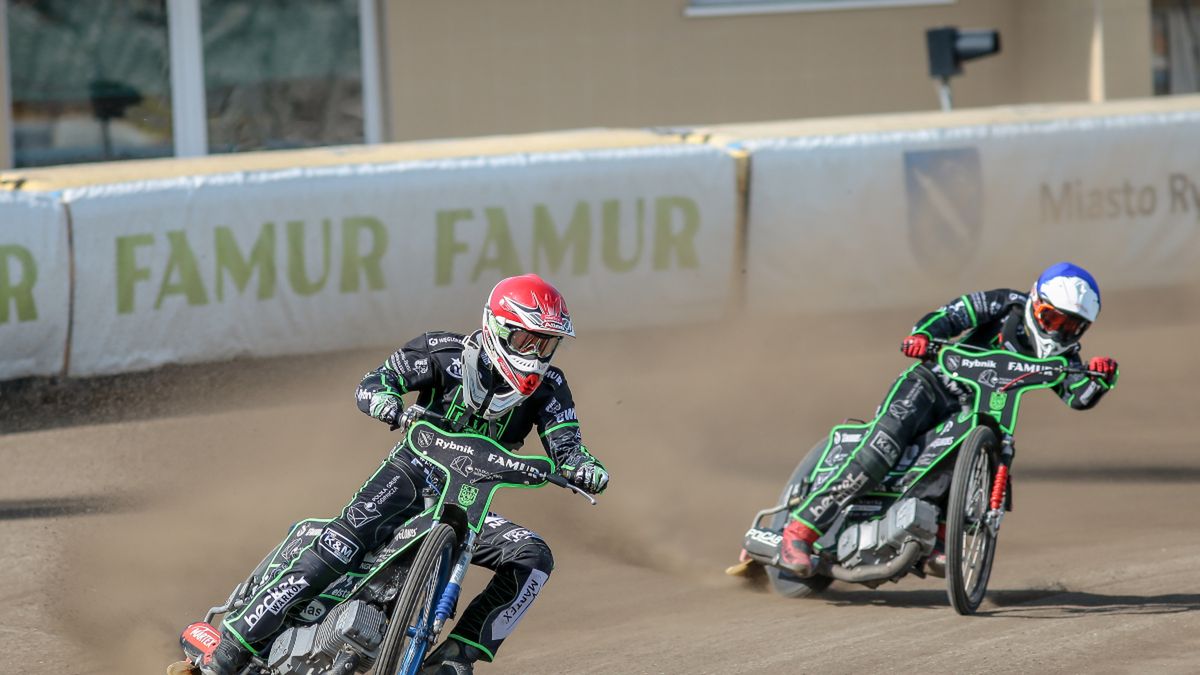 WP SportoweFakty / Na zdjęciu: Żużlowcy ROW-u Rybnik