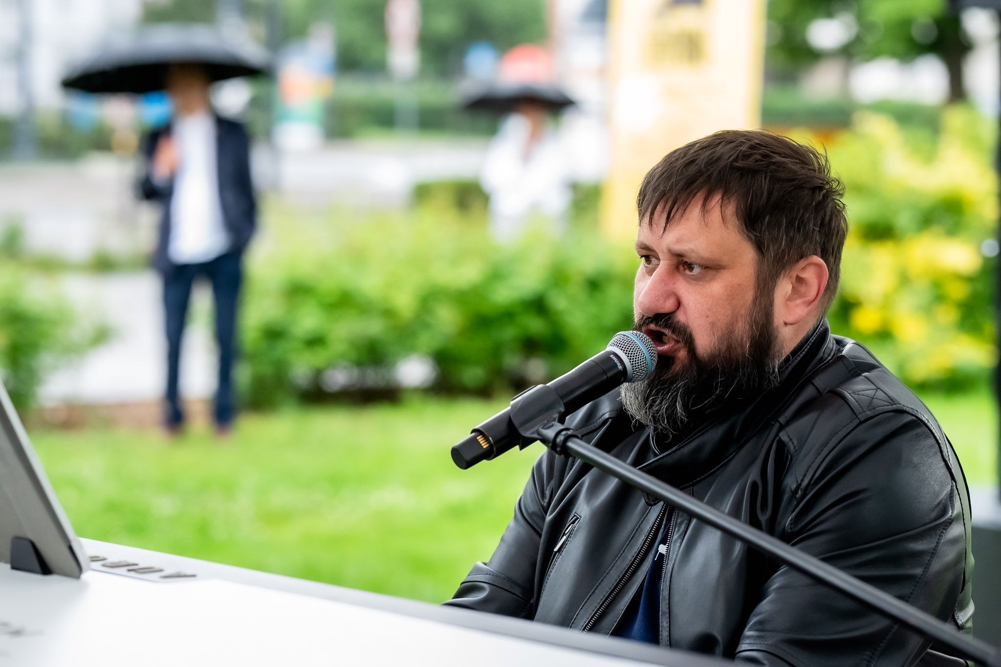 Koncert piosenek Jacka Kaczmarskiego w Toruniu. 