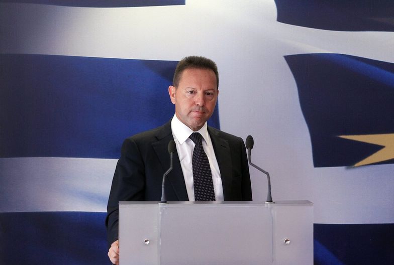 Grecki minister finansów Jannis Sturnaras
