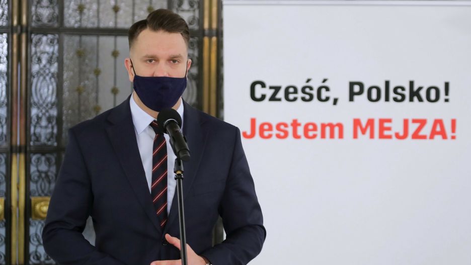 O kontrowersjach wokół wiceministra Łukasza Mejzy poinformowała Wirtualna Polska