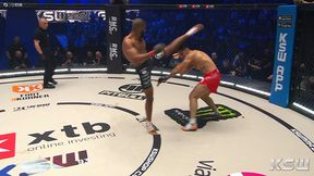 Zobaczcie, co on wyprawia. Salahdine Parnasse czaruje w klatce KSW