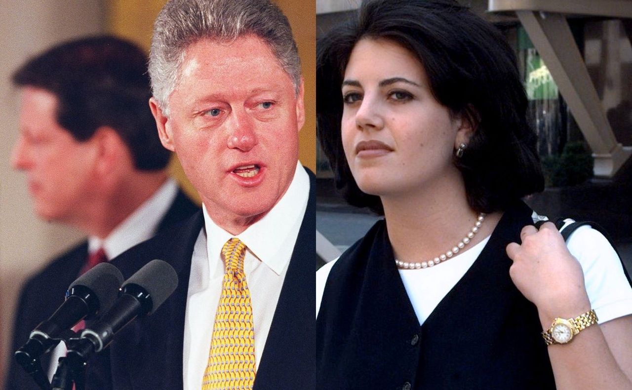 Bill Clinton met Monica Lewinsky in the White House.