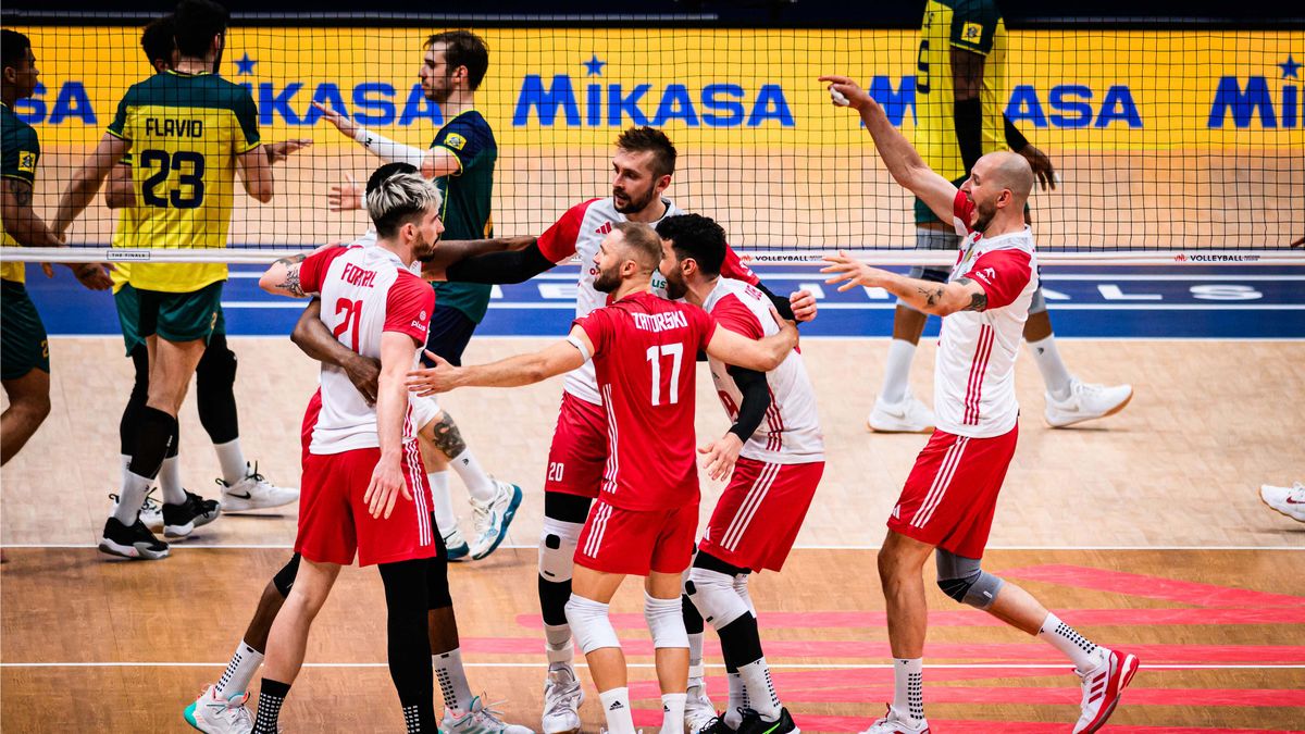 Materiały prasowe / Volleyball World / Na zdjęciu: Reprezentacja Polski siatkarzy