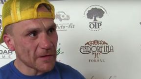 Polski wojownik MMA przyznał, że jest alkoholikiem. "Muszę się bić, żeby nie pić"