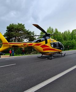 Koszmarny wpadek w Wójcinie. Ciężarną zabrał LPR