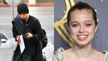 Zapatrzona w telefon Shiloh Jolie przemierza Los Angeles i prezentuje NOWY KOLCZYK W WARDZE