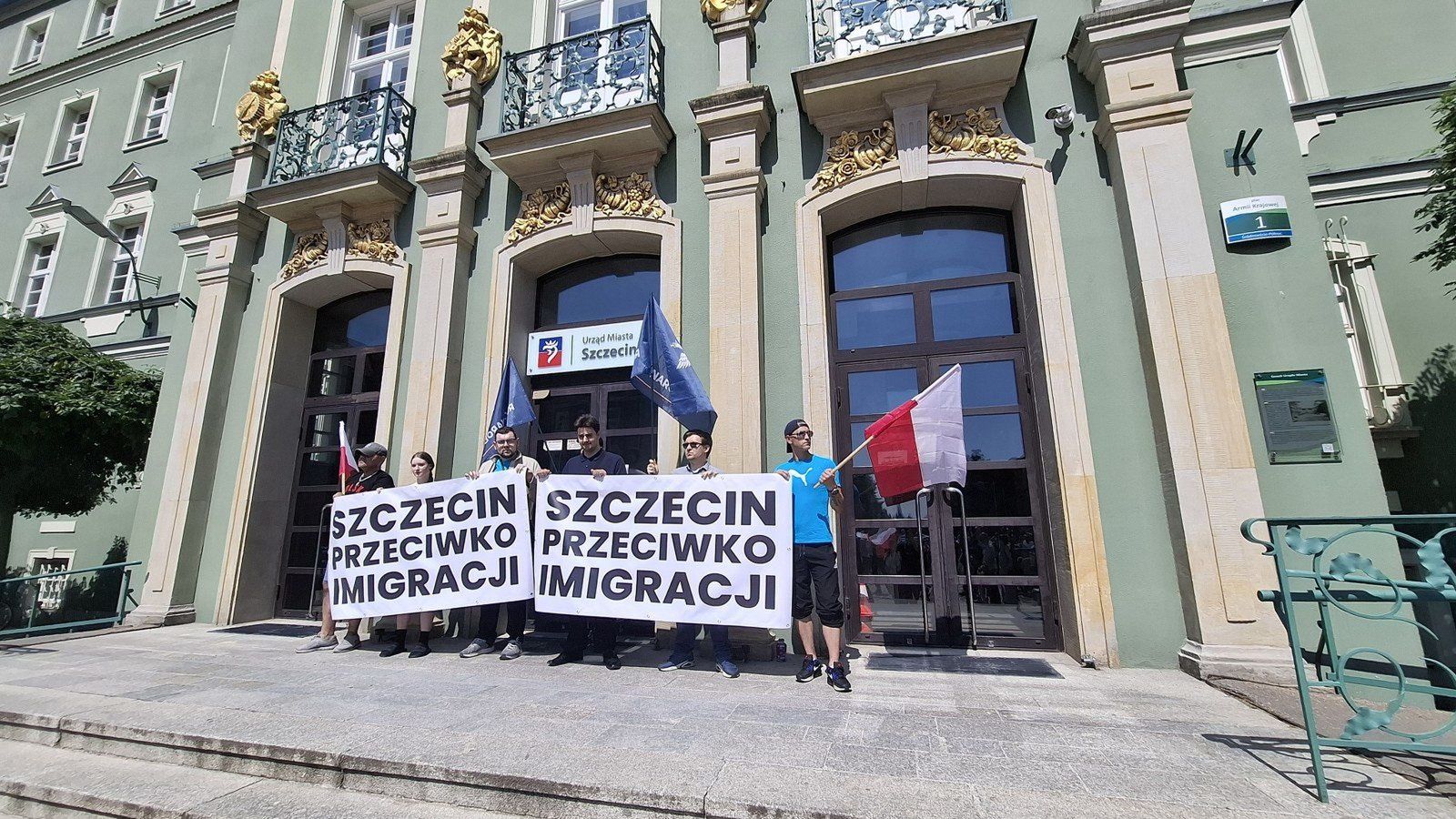 19 lipca w Szczecinie odbyły się dwa wiece