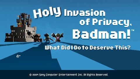 Holy Invasion Of Privacy, Badman! What Did I Do To Deserve This? - tak brzmi pełen tytuł