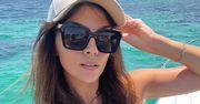 Krupińska na Majorce. Włożyła zielone bikini z wycięciem