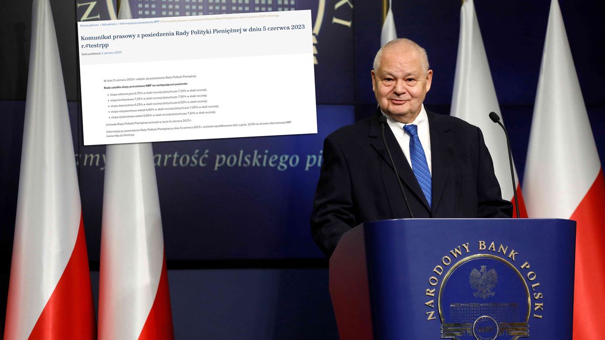 NBP opublikował komunikat z posiedzenia, które się jeszcze nie odbyło