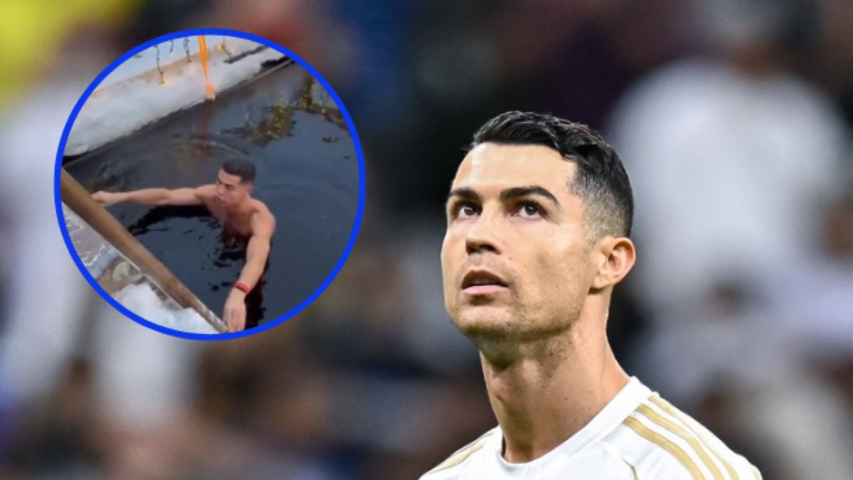 Cristiano Ronaldo wszedł do przerębla