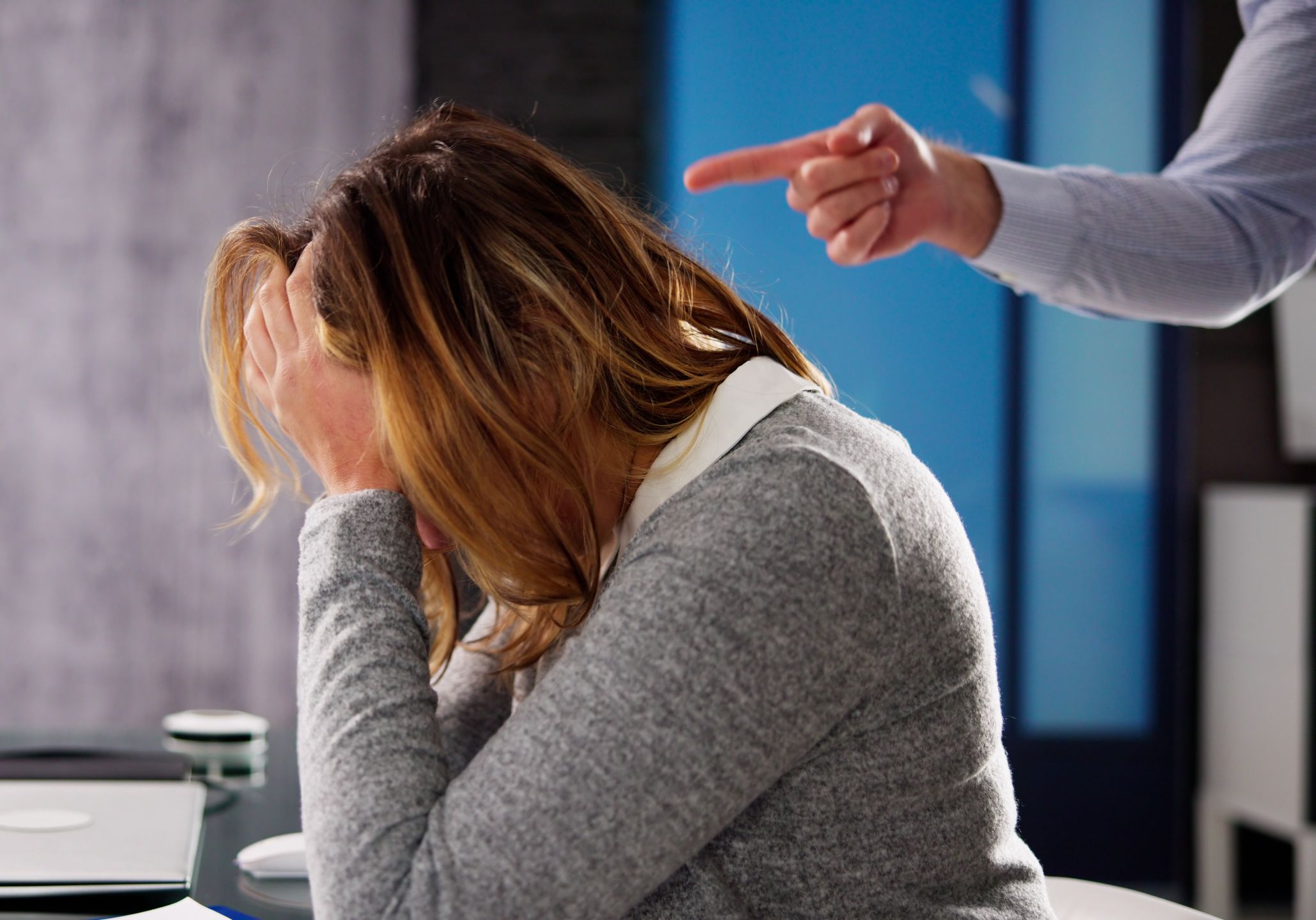 Shouting Angry Boss Bully. Corporate Harassment Conflictshouting, boss, angry, office, bully, harassment, conflicts, 2, workplace, bullying, corporate, doctor, pressure, man, business, woman, patient, blame, worker, stress