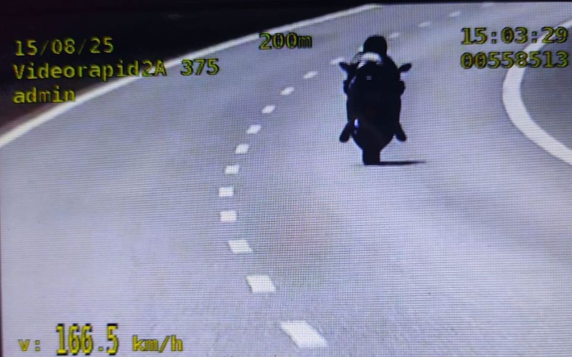 Puławy: Brawurowa jazda na S12. Motocyklista surowo ukarany
