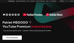 Platforma Megogo w pakiecie z YouTube Premium