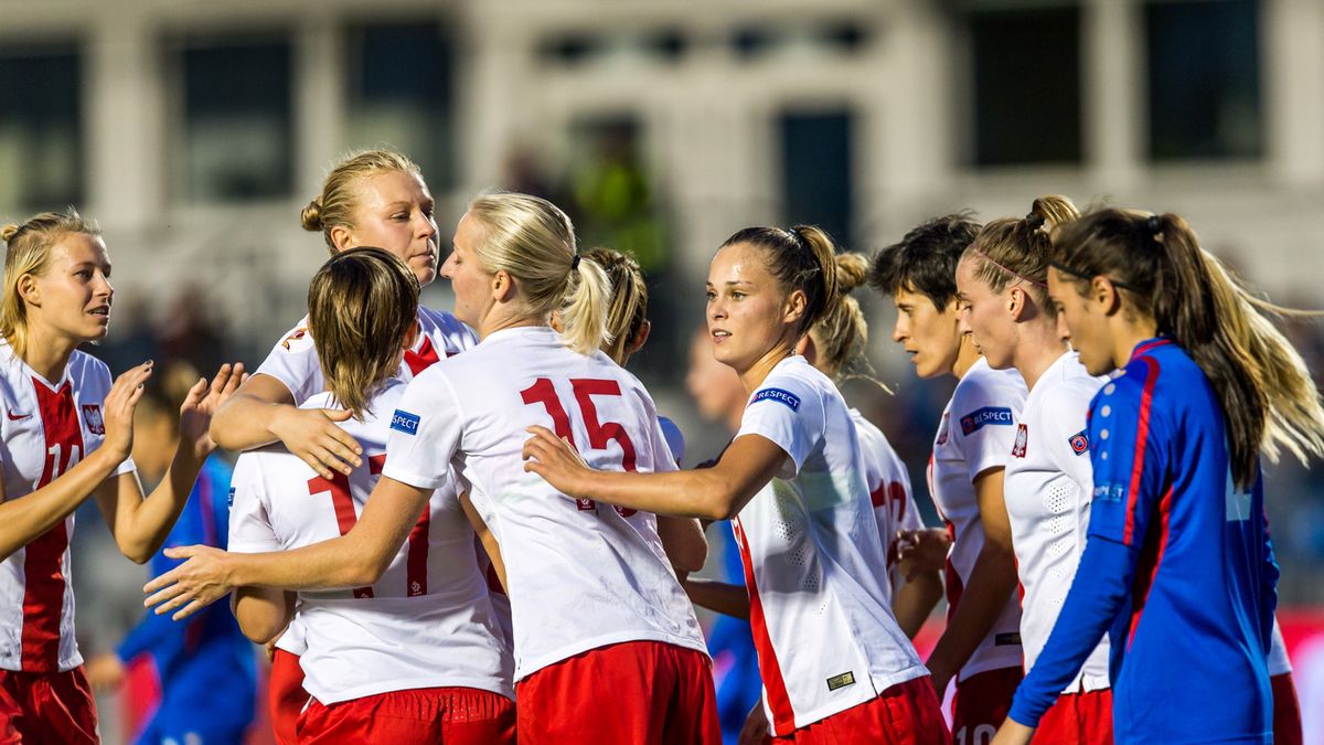 PAP / PAP/Tytus Żmijewski / Radość piłkarek reprezentacji Polski