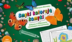 Smyki kolorują kamyki. Zabawa w kodowanie rozwijająca koncentrację